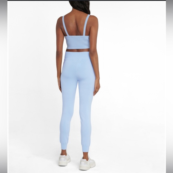 Live The Process - Ribbed-knit White crop top Bralette Sz medium M NWT - Picture 3 of 7